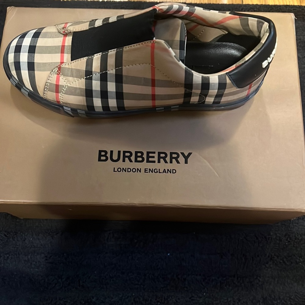 Burberry Markham Nova Check Trainers